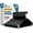 Black, variant on Plastic Clothes Hanger Set - 5 Pieces Versatile, Lightweight, Space-Saving, Non-Slip, Slim Designed, Dry and Wet Clothes Hanger Set - White