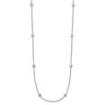 thumbnail image 2 of Auriga 14K White Gold Diamond Stations Necklace for Mens 20" (0.35ct, Color- G-H, Clarity- SI1), 2 of 4
