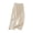 Beige, variant on YOZGXEG Wide Leg Pants Women Women'S Spring Summer High Waist Drooping Wide Leg Pants Loose Slim Casual Cropped Straight Pants Black M-4Xl