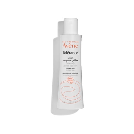 Avene Tolerance Extremely Gentle Cleanser - No-Rinse Cleansing Gel for Face - Soothes and Calms Skin, 6.7 fl oz