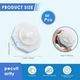 thumbnail image 3 of 60pcs Upgraded Toilet Brush Wand Disposable Cleaning Heads Compatible Refills, 3 of 7