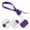 Purple, variant on JGJJUGN Adjustable Dog Car Seat Belt Pet Safety Harness Retractable Travel Lead Strap for Small Medium Dogs 8 Colors Available