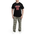 thumbnail image 5 of CafePress - Sweet 16 Men's Dark Pajamas - Men's Dark Loose Fit Cotton Pajama Set, 5 of 7