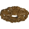 thumbnail image 3 of Ekena Millwork 19 5/8"OD x 4 3/4"ID x 1 3/4"P Orrington Ceiling Medallion (Fits Canopies up to 4 3/4"), Hand-Painted Smokey Topaz Crackle, 3 of 6