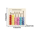 thumbnail image 4 of Vowel Maze Educational Toy, English Letter Maze Puzzle, Early Learning Logic Toy, Brain Training, Problem Solving Game, Hands-On Learning, Classroom and Home Educational Set, 4 of 9