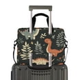 thumbnail image 2 of FORMRS 16" Laptop Bag Carrying Sleeve Case with Handle Travel Shoulder Briefcase, Gray Dinosaur, 2 of 8