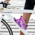thumbnail image 6 of Bike Water Bottle Holder Water Drink Holder Rack PC Universal Kettle Cup Holder Mount Cycling Bottle Cage for Mountain Bikes Easy to Install Blue Violet, 6 of 8