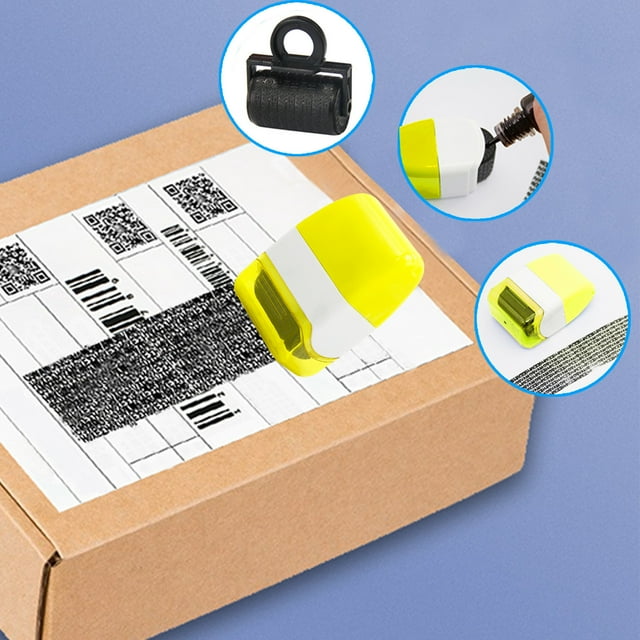 Fwttom Marking Pen, Identity Protection Roller Coding Pen Identity Intercept's Identity Theft Protection Coding 5Ml