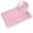 Pink, variant on Yoloke Dog Bed Mat Flat Crate Mat with Anti-Slip Bottom Machine Washable Pet Kennel Pad for Dog Sleeping(Coffee)