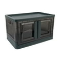 thumbnail image 2 of 32L Large Plastic Storage Bins Closet Organizers Storage Snack Storage Cabinet Transparent Storage Cabinet Multi Storage Bins With Lid For Clothes Toys Snack, 2 of 8