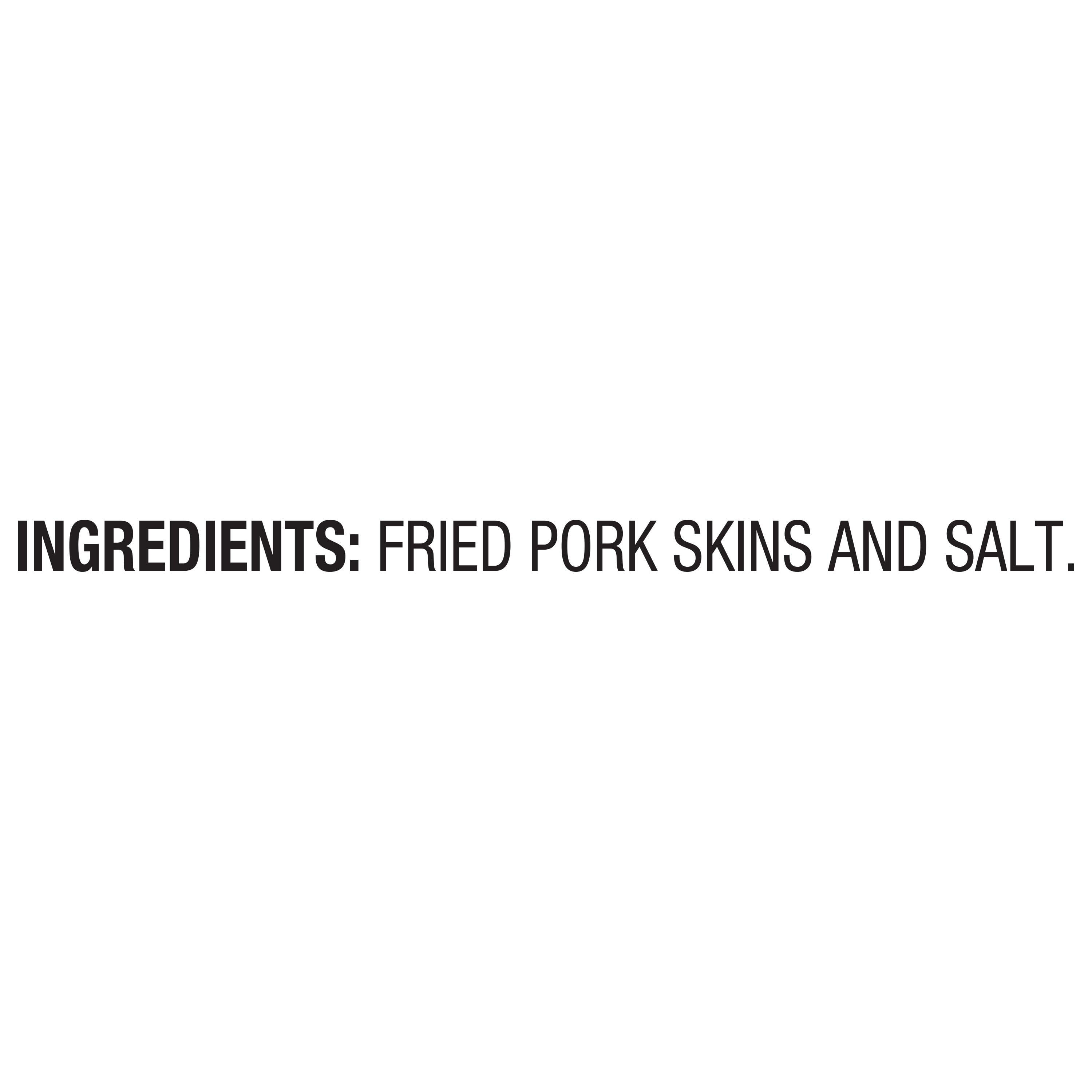(2 pack) Baken-Ets Traditional Chicharrones Fried Pork Skins, 4 oz Bag