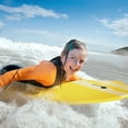 thumbnail image 2 of Goplus Body Board 33'' Super Lightweight Surfing Board W/ Leash XPE Deck EPS Core, 2 of 10