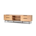 thumbnail image 7 of Origins by Alpine Modern Akira TV Console, Light Oak, 7 of 7