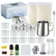 thumbnail image 1 of Fiudx Kit para Hacer Velas, Materiales para Velas de Cera de Abeja, Frascos de Cera, Mecha de Algodón, Cuchara, Cera de Abeja Natural, Manualidades Creativas, Decoración Del Hogar, Regalo de Aromater, 1 of 7