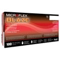 thumbnail image 2 of MICROFLEX Blaze Disposable Nitrile Exam Glove Standard Cuff Length 2X-LARGE N485 100 per Box, 2 of 3