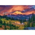 thumbnail image 2 of Trefl Red 1000 Piece Puzzle - Mountain Sunset, 2 of 3