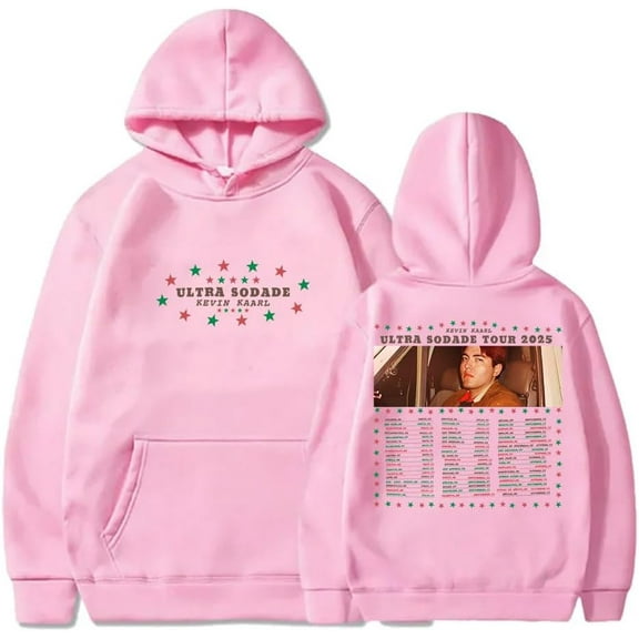 Kevin Kaarl Ultra Sodade Tour Hoodies - Unisex Cosplay Fashion Long Sleeve Streetwear Pullovers