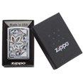 thumbnail image 6 of Zippo Leaf Fusion Design High Polish Chrome Pocket Lighter, 6 of 6