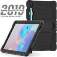 thumbnail image 6 of XYX Case for Samsung Galaxy Tab S6 10.5 inch (SM-T860/SM-T865), Dual Layer Slim Heavy Shockproof Rugged Protective Cover Case with Kickstand (Black), 6 of 7