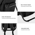 thumbnail image 3 of Portable Folding Camping Chair Stool, Lightweight Backpack Cooler Chair, 3 of 7