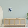 thumbnail image 2 of Stupell Industries Abstract Blue Sailboat Yacht Silhouette Mod Shapes, 13 x 19,Design by Patricia Pinto, 2 of 5