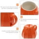 thumbnail image 2 of taza creativa de cerámica con forma de calabaza, para café, leche, agua de Halloween, para el hogar y la oficina (naranja)., 2 of 7
