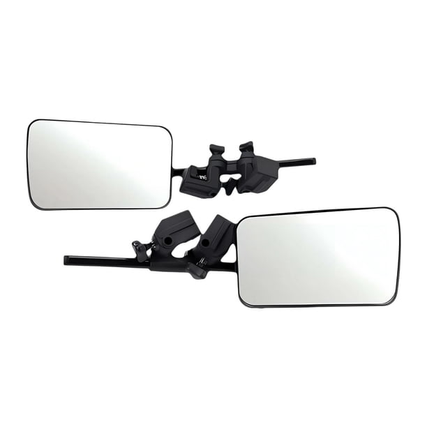 2 espejos retrovisores laterales con clip, accesorios de repuesto para espejos de remolque de coche, fáciles de instalar.