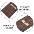 thumbnail image 3 of BRIGHTFUFU Fingerboard Guitar Neck Shell 1Pcs Dark Brown Acoustic Guitar Parts, 3 of 8
