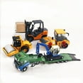 thumbnail image 3 of Kaidiwei vehículo de ingeniería de aleación modelo excavadora camión de bomberos carretilla elevadora coche de juguete para niños, 3 of 6