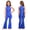 Royal Blue, variant on Kids Girls Latin Jazz Dance Unitard Glitter Sleeveless Figure Ice Skating Jumpsuit Dress for Performance Royal Blue 10