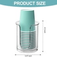 thumbnail image 2 of Dispensador de vasos de baño BYAWAY para encimera, 150 ml, paquete de 2, 2 of 7