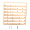 thumbnail image 4 of Soporte de hilo de madera, estante para hilos, soporte de carrete duradero montado en la pared para accesorios, oficina, sala de estar, uso doméstico,, 4 of 9
