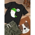 thumbnail image 3 of Boo. Ghost In Dino Costume T-Shirt Toddler -Image by Shutterstock,  3 Toddler, 3 of 4
