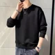 thumbnail image 4 of Camiseta negra de cuello redondo para hombre Sudaderas blancas Venta Social F Top de manga larga Tendencias de moda 2024 Ropa vintage de los 90 para hombre, 4 of 4