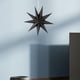 thumbnail image 1 of Adorno colgante de estrella grande 3D, decoración navideña creativa, decoración colgante de estrella grande de 30 cm para vacaciones de cumpleaños Negro, 1 of 8