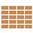 thumbnail image 1 of Cork Wooden Label Sticker, Water Proof 30x60mm Self Adhesive Label  for Storage Bins, 1 of 7