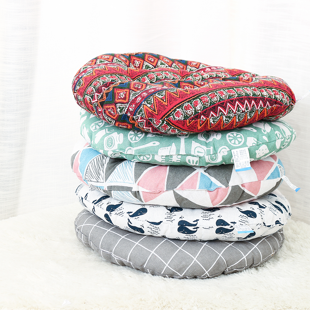 Comfortable Thick Seat Cushion Pads Chair Mat for Dining Chair Tatami