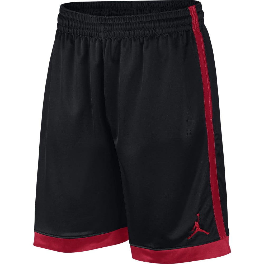 Shimmer Mens Black/Gym Red Shorts 