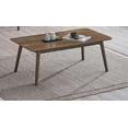 thumbnail image 3 of Solid Rubber Wood Coffee Table - Lamonte Contemporary, 3 of 6