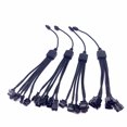 thumbnail image 4 of RGB 5V 3Pin 12V 4Pin 1 to 1/2/3/4/5 SM 2.54MM 3P 4Pin Male Female PC Motherboard AURA Fan LED Stripe Light Control Adapter Cable, 4 of 5