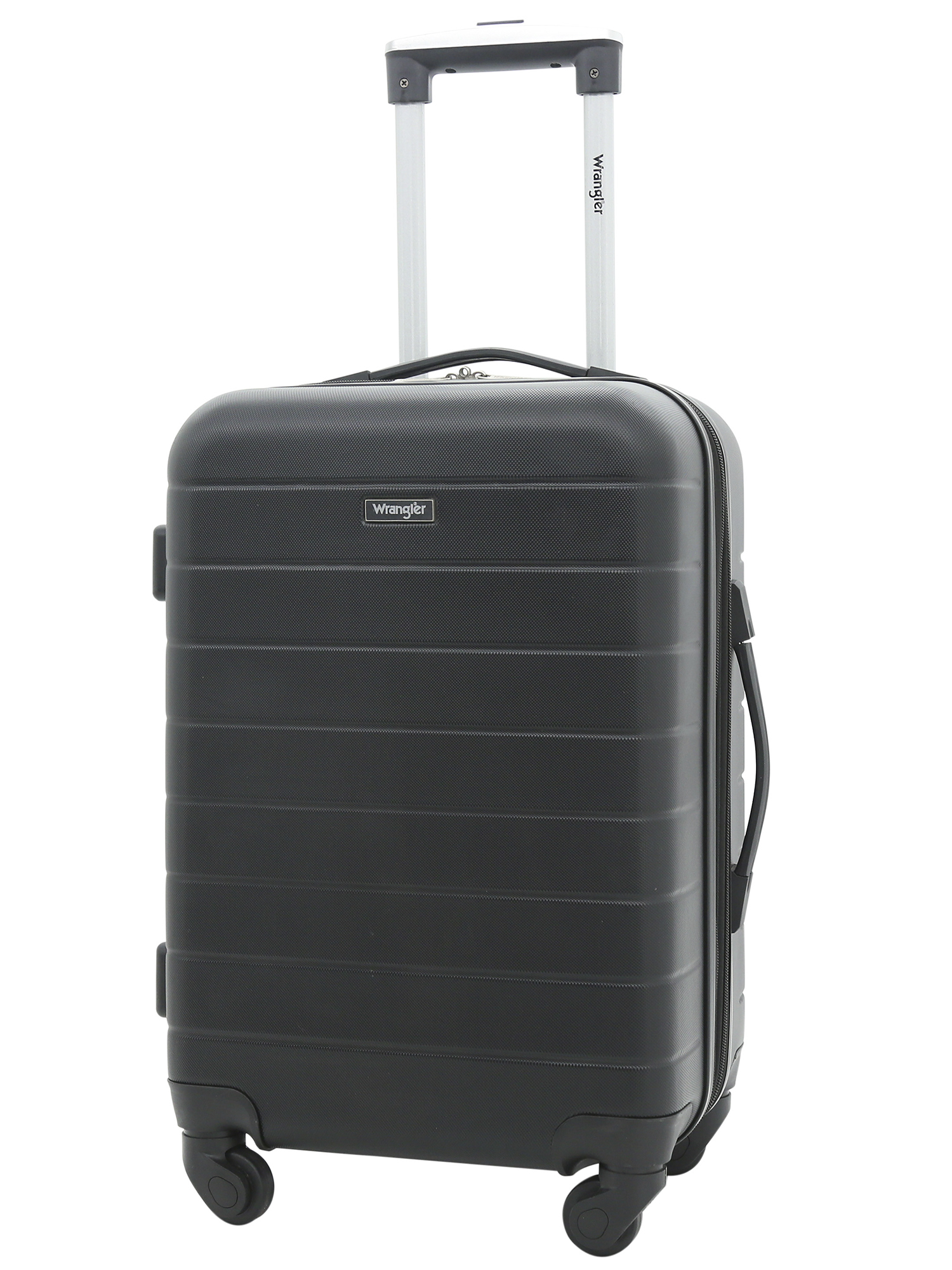 Wrangler 2pc Expandable Rolling Carry-on Set, Black - image 4 of 14