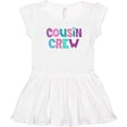 thumbnail image 3 of Inktastic Cousin Crew Cute Family Girls Toddler Dress, 3 of 5