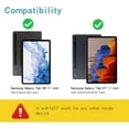 thumbnail image 2 of Funda con Teclado Táctil para Samsung Galaxy Tab S8 / Tab S7 de 11 Pulgadas (Negro), 2 of 7