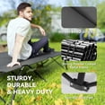 thumbnail image 4 of Outsunny 76" Two Person Folding Camping Cot with Carrying Bag, Dark Grey, 4 of 10