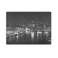 thumbnail image 3 of CADecor City Skyline Throw Blanket Bed Sofa Blanket 58x80 inches, 3 of 3