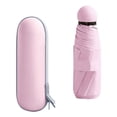 thumbnail image 1 of Paraguas de Viaje compacto para hombres y mujeres Sunnimix Rosa, 1 of 8