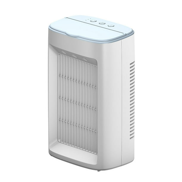 FLhrweasw Mini Ventilador Refrigeración USB Purificador Aire Humidificador Escritorio Aire Acondicionado Verano