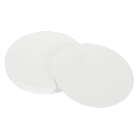 Uxcell Circle Kraft Paper, Round Shape Cardstock Paper Circle Bulletin Board for Art Supplies, Origami, Paper Crafting Cream White 4.6 x 4.6 Inch