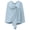 Blue, variant on PULI Women's Cross Front Poncho Shawl Wrap, Knit Cape Layering Cover Up for Travel, Office and Evening Wear
