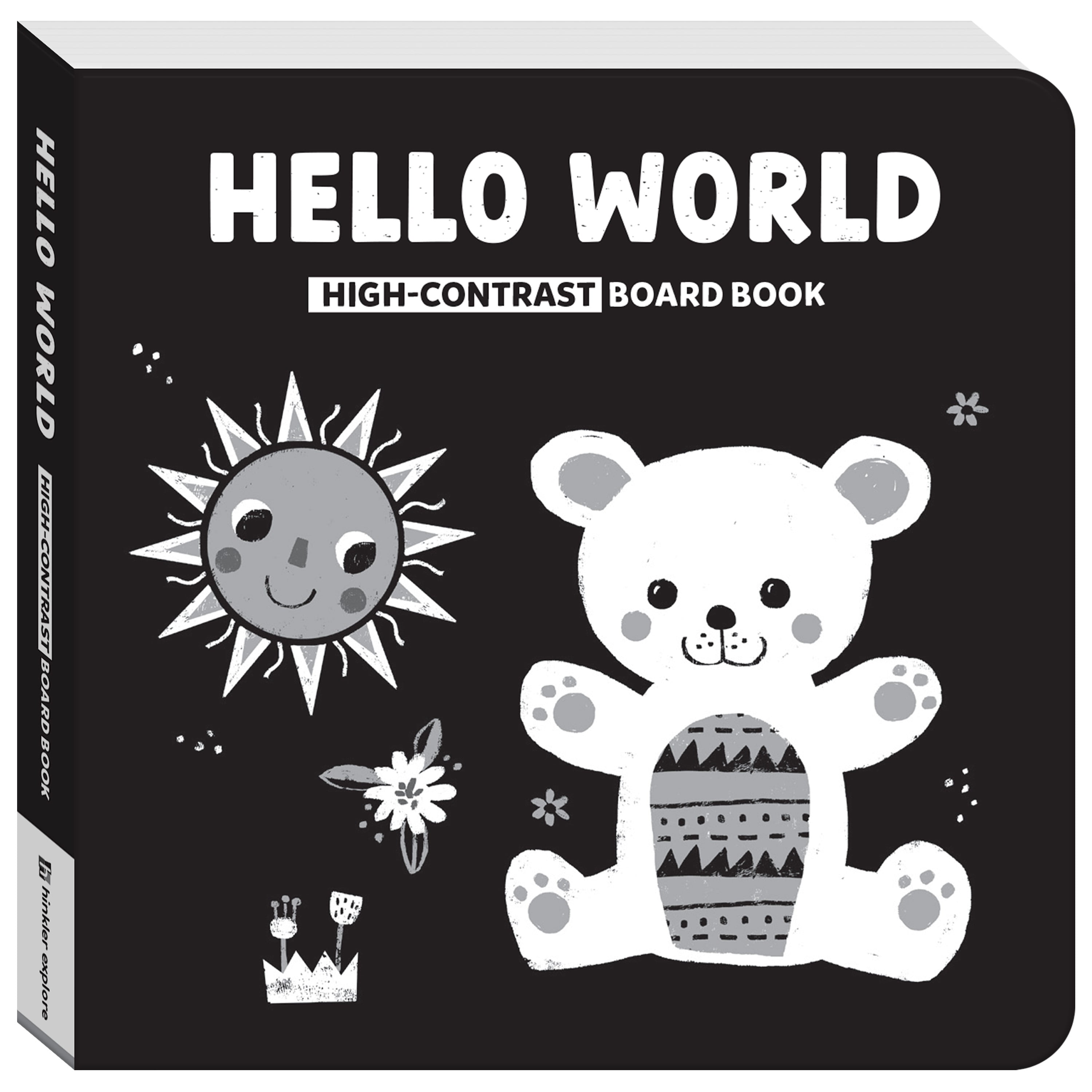 Building Block Baby's First Learning: Library High Contrast, Board Book 10 Pages